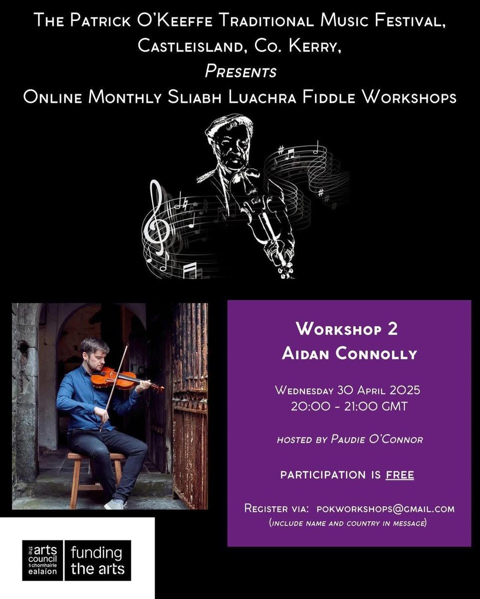 Patrick O'Keeffe Traditional Music Festival tweet media