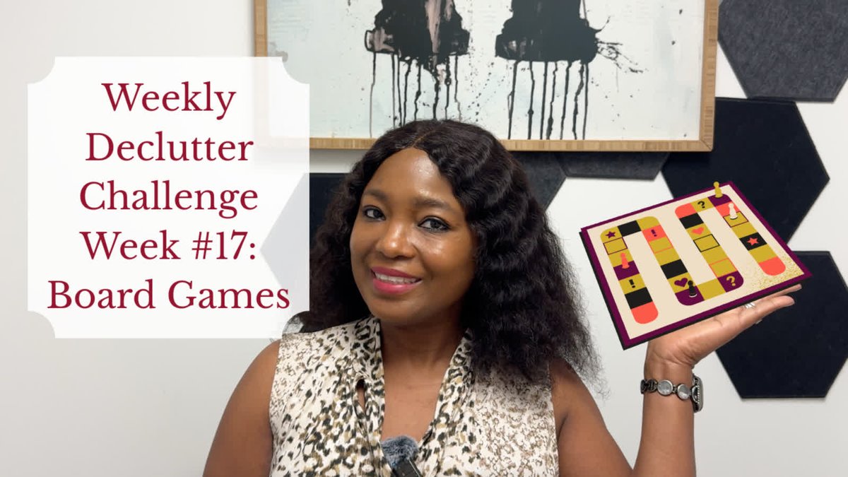 DivineEleDesign's tweet image. Decluttering tip: Keep only games your family actually plays.
The rest? Donate to shelters, classrooms, or church groups!
▶️ I talk about it more in this week&apos;s video: youtu.be/_k5EDUMsjAg?si…
#DeclutterWithMe #FamilyHome