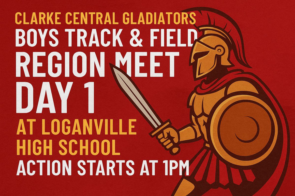 Clarke Central Boys' Track & Field tweet media