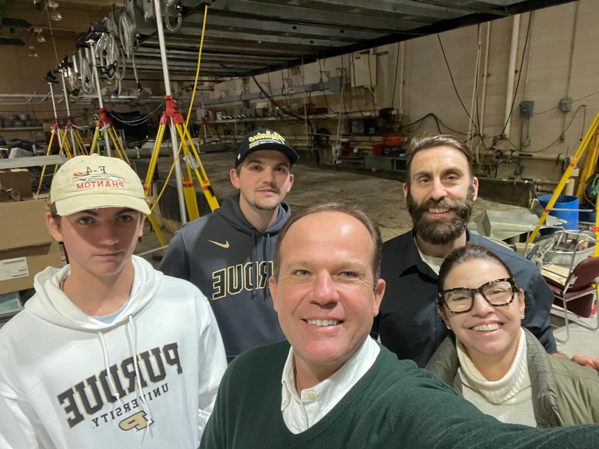 Luca Amaro, a visiting student agronomist from Brazil, got a surprise when his parents and brother came to visit at the National Soil Erosion Research Laboratory!