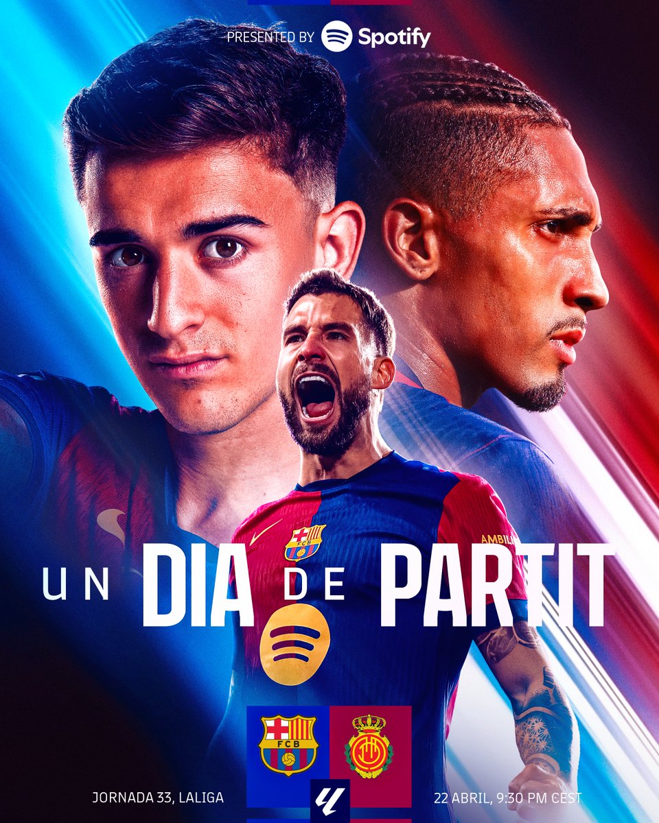 🔥 MATCHDAY! 🔥
#BarçaMallorca