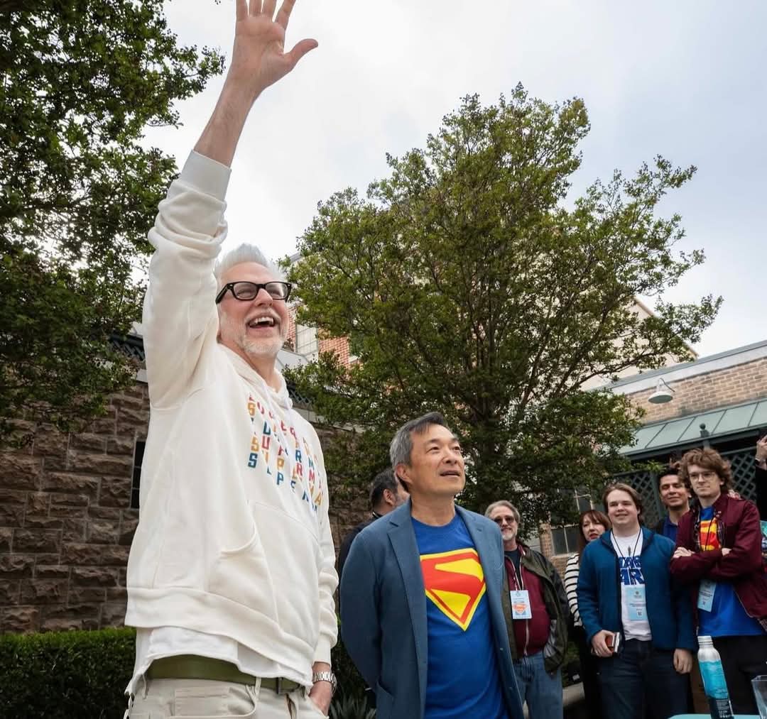 National <a href="/Superman/">Superman</a> day was definitely a memorable one this year! <a href="/JimLee/">Jim Lee</a> <a href="/JamesGunn/">James Gunn</a> <a href="/DCOfficial/">DC</a> @wbpictures <a href="/BenMank77/">Ben Mankiewicz</a> <a href="/tcm/">TCM</a> <a href="/IP3Official/">IP3</a> #Geeksruletheworld #TheUslanBoys