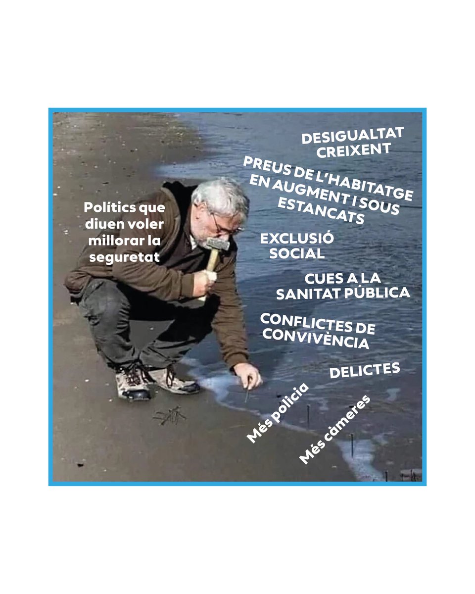 No et deixis enganyar, més policia no és més seguretat.