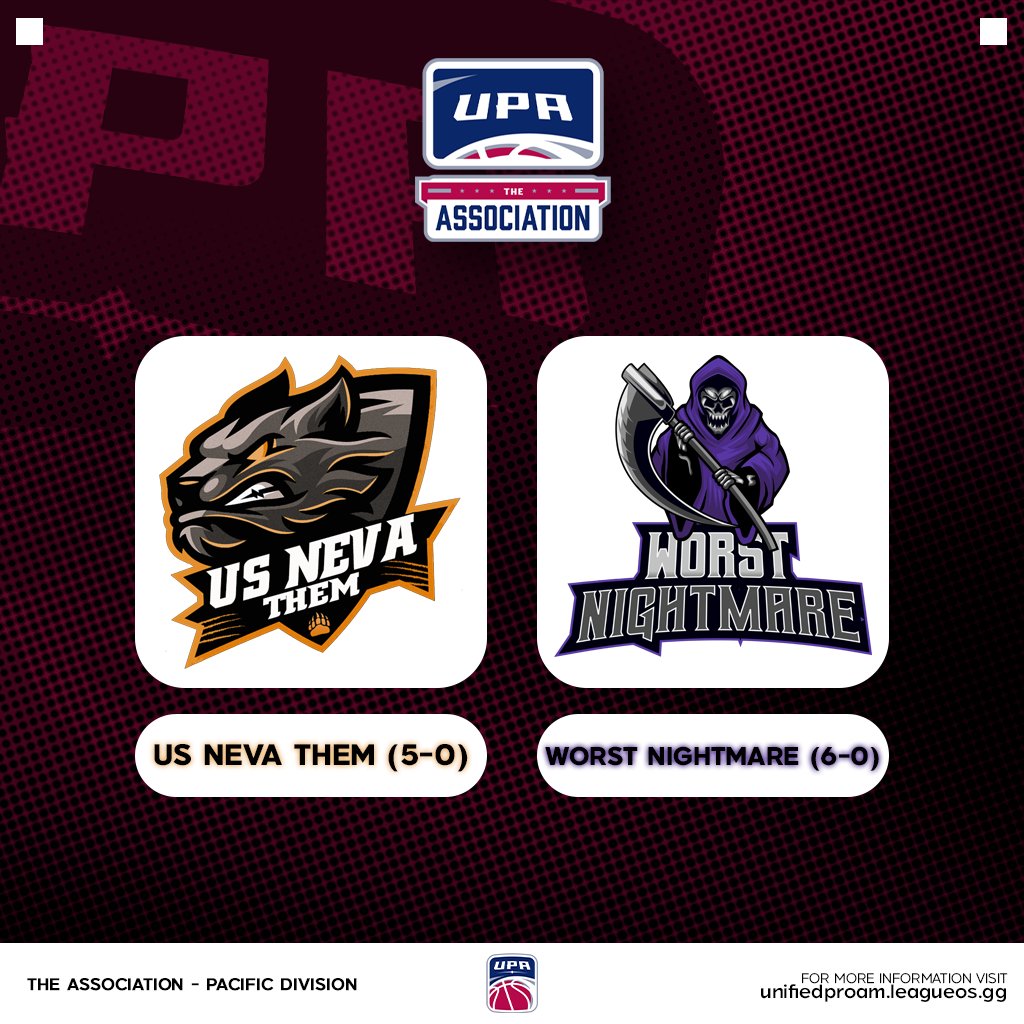 Pacific Division matchups on deck tonight in The Association:

🆚 Defy Gravity vs <a href="/NBK2K_/">NBK2K</a> 
🆚 Defy Gravity vs Rhody Rangers
🆚 <a href="/SJESports2K/">SJ ESports™</a>  vs Takeov4r
🆚 Us Neva Them vs Worst Nightmare

📺 Watch LIVE: unifiedproam.gg/live-streams/

📊 Full Standings: unifiedproam.leagueos.gg/league/stages/…