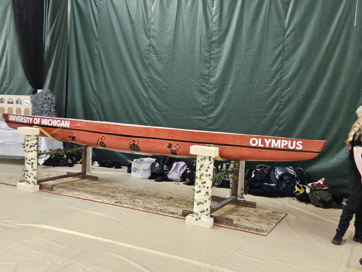 This past weekend, CEE students represented the department at the ASCE Eastern Great Lakes Student Symposium.

🥉 Adna Mohamed Saed, Student Symposium Paper Competition,
🥉 U-M Steel Bridge Team
🥈 U-M Timber-Strong Team

Congrats also to the U-M Concrete Canoe Team!