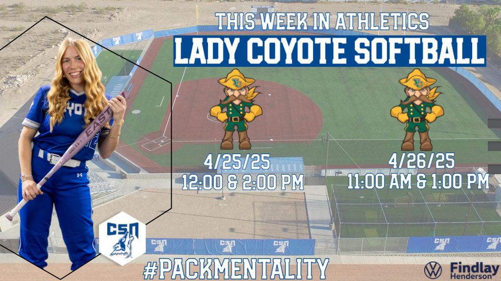 CSNCoyotes's tweet image. It’s Game Week Coyote Nation‼️ #14 Baseball concludes its regular season in Thatcher, AZ versus EAC on 4/25 &amp;amp; 4/26. Softball travels to Prescott, AZ looking for some payback against Yavapai College on 4/25 &amp;amp; 4/26. Men’s &amp;amp; Women’s Cross Country is on a bye week
🐺⚾️🥎🎽👟💨 #1PACK