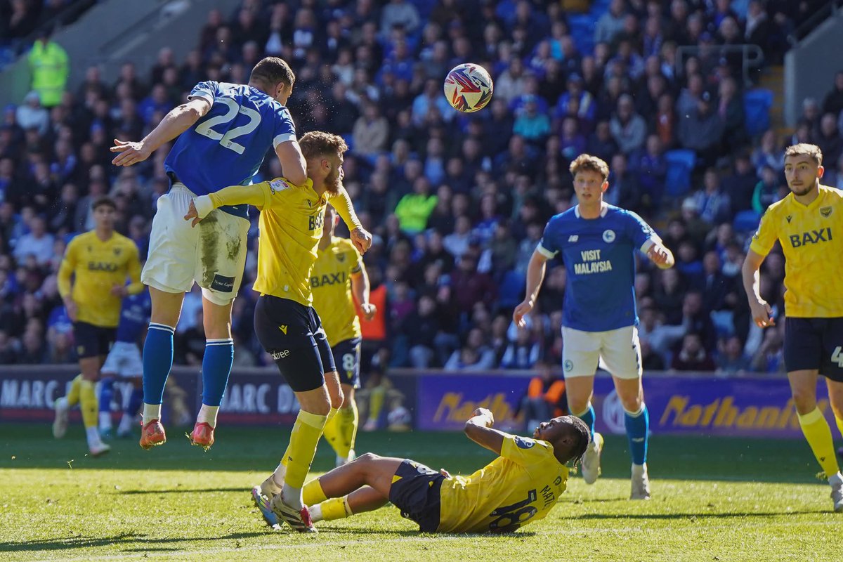 LPPhotography27's tweet photo. @CardiffCityFC (1) - (1) @OUFCOfficial https://t.co/GH9oiyY1No