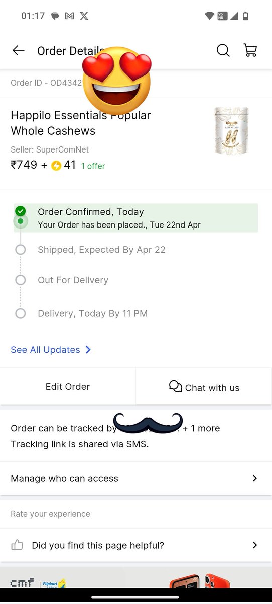 Sumit_jha20's tweet photo. Good deal. Thank you. https://t.co/jlAA8Hpbcz