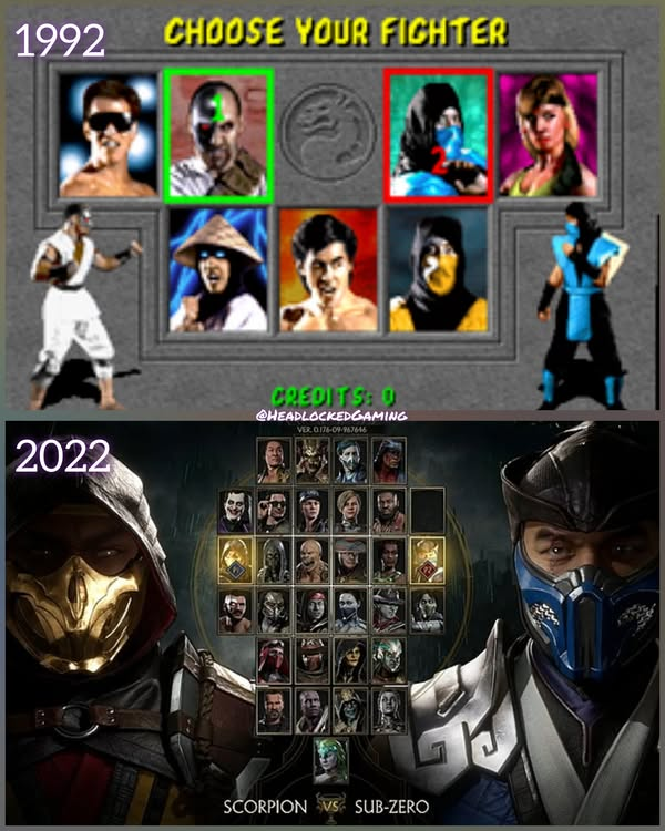 MiKeMcDnet's tweet photo. All original #kharacters die:
#SubZero/#BiHan killed by #Scorpion in @MortalKombat '92
#Scorpion - dead in '92, killed by #DVorah in #MK11
#JohnnyCage - Killed #MK3
#LiuKang - Killed #DeadlyAlliance
#Sonya - Dies explosion MK11
#Kano - Killed by #Sonya MK11
#Raiden - MK9 intro https://t.co/ysZea6W0ay