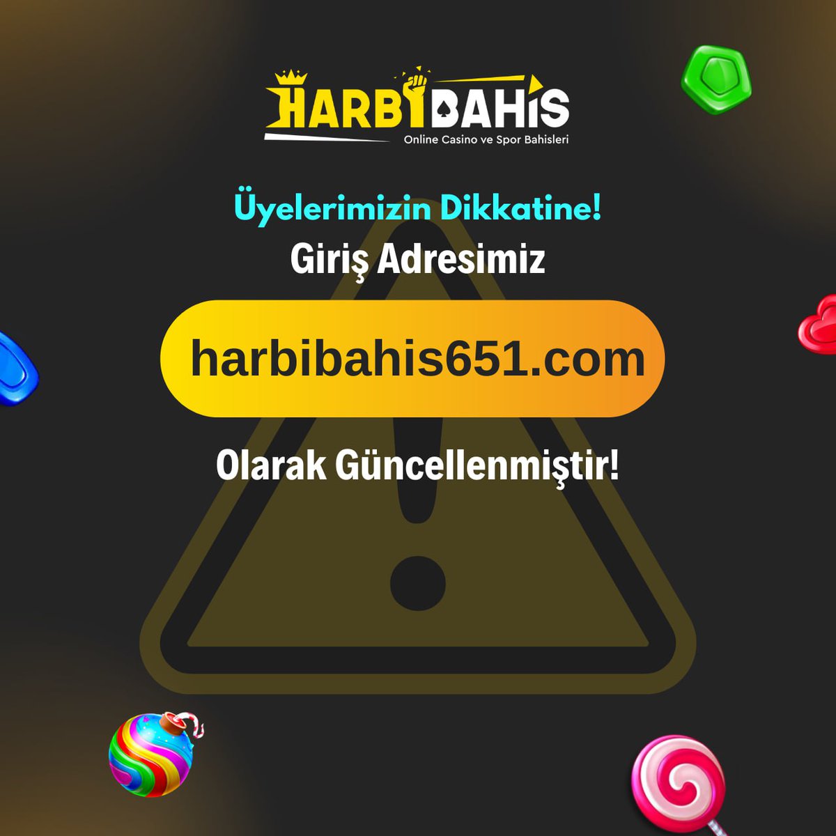 harbibonus's tweet photo. 💻 Web site adresimiz güncellendi!   

🔗 Güncel Giriş: https://t.co/4t1DDSzRQI

✅ Sosyal medya hesaplarımızı takip et! 
🔔 Güncel giriş adreslerimizden ve sizlere özel bonuslarımızdan anında haberdar ol!

🔗 HARBİBAHİS GÜNCEL GİRİŞ https://t.co/elyJus4HZH