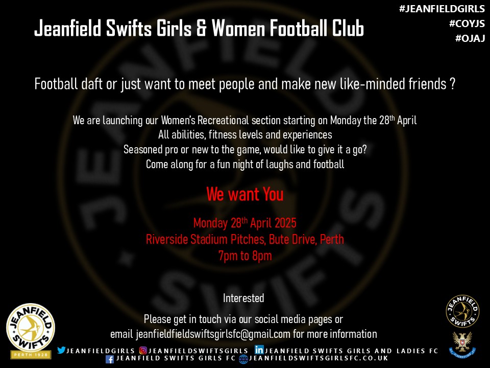 Jeanfield Swifts Girls FC (@jeanfieldgirls) on Twitter photo 