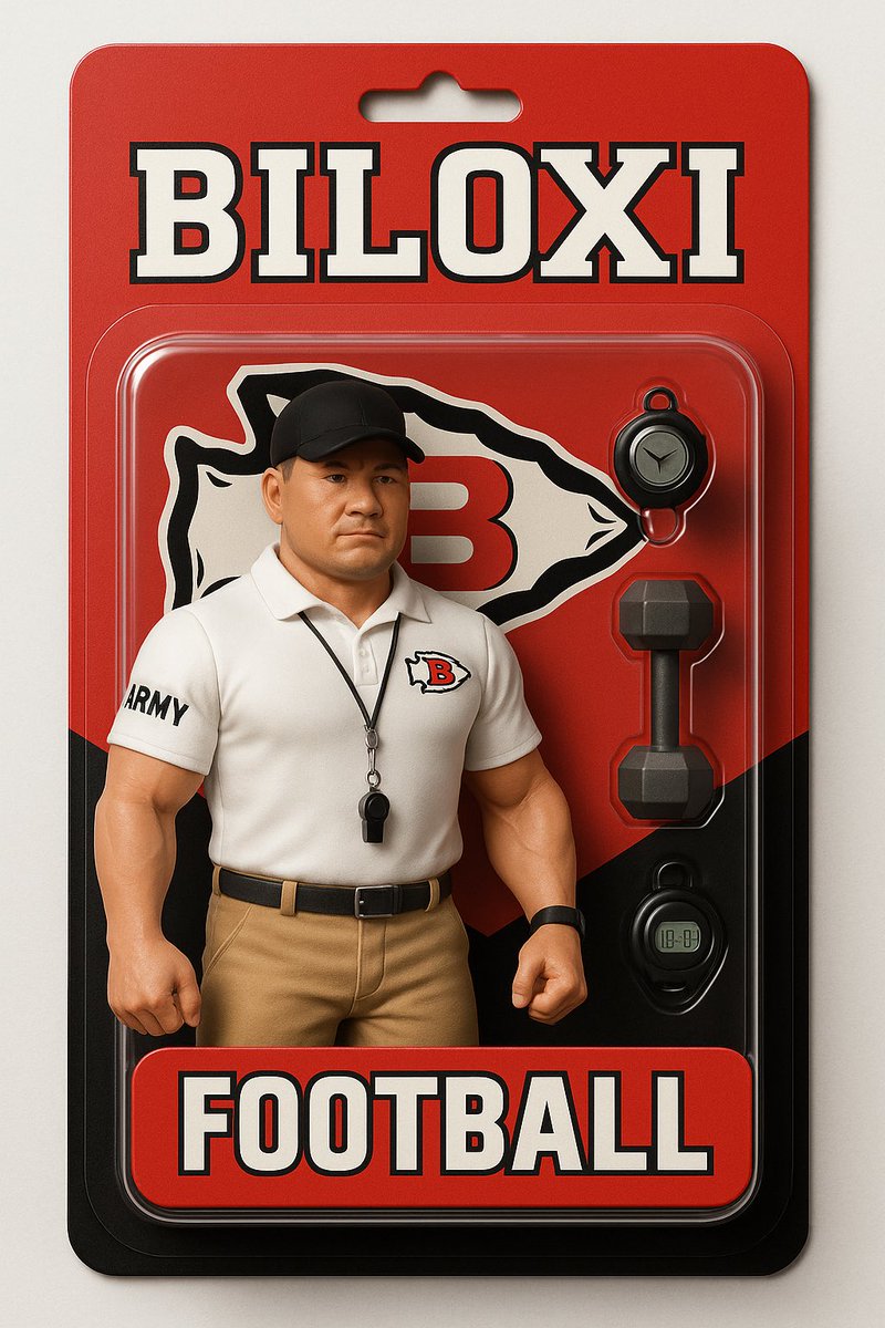 Coach Fields action figure get yours today! 😝