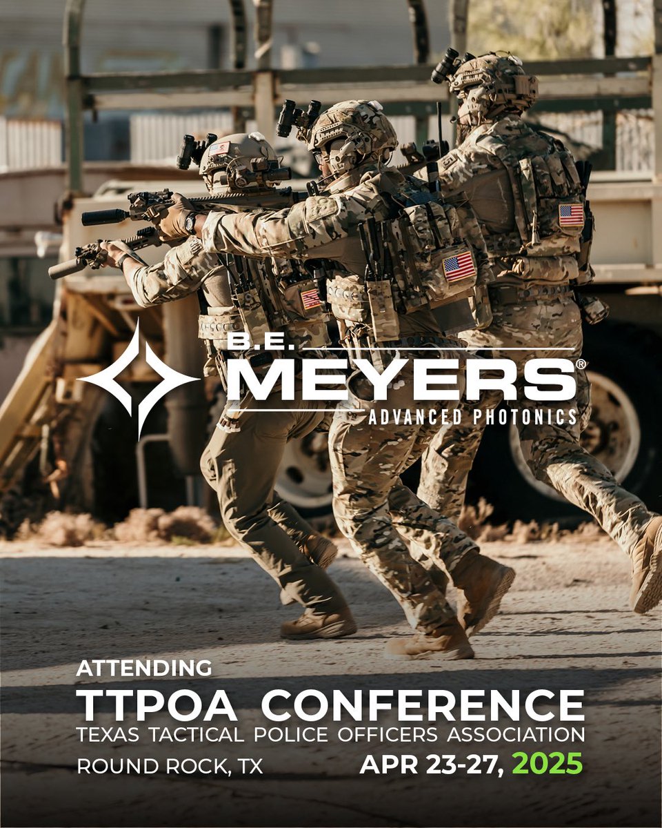 B.E. Meyers & Co Inc (@bemeyersco) on Twitter photo Find us at the Texas Tactical Police Officers Association Conference this week! Email us at info@bemeyers.com to schedule a meeting. Find us at the Texas Tactical Police Officers Association Conference this week! Email us at info@bemeyers.com to schedule a meeting.