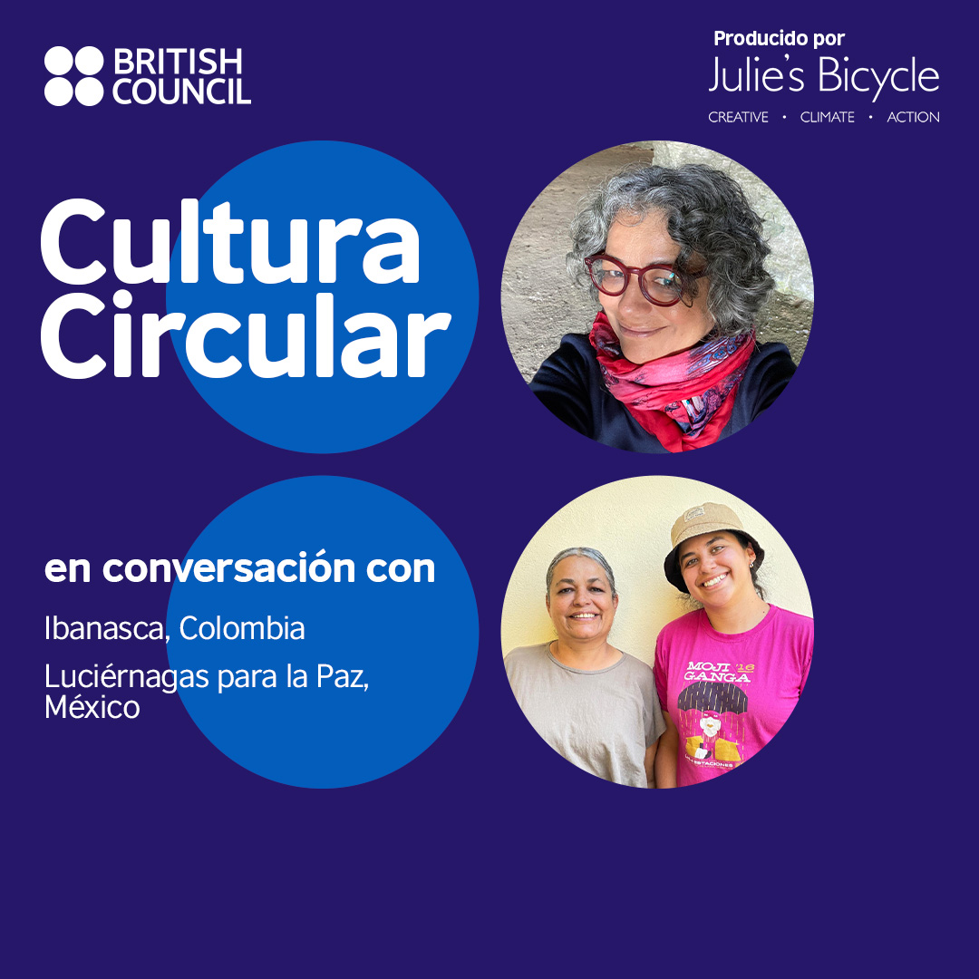 ¡Hoy lanzamos Cultura Circular en conversación! Una serie de podcasts del @britishcouncil que celebra la responsabilidad ambiental en festivales de arte de América Latina, el Caribe y Reino Unido. 

🎧 Episodio 1 ya disponible con subtítulos. bit.ly/4lF4qun