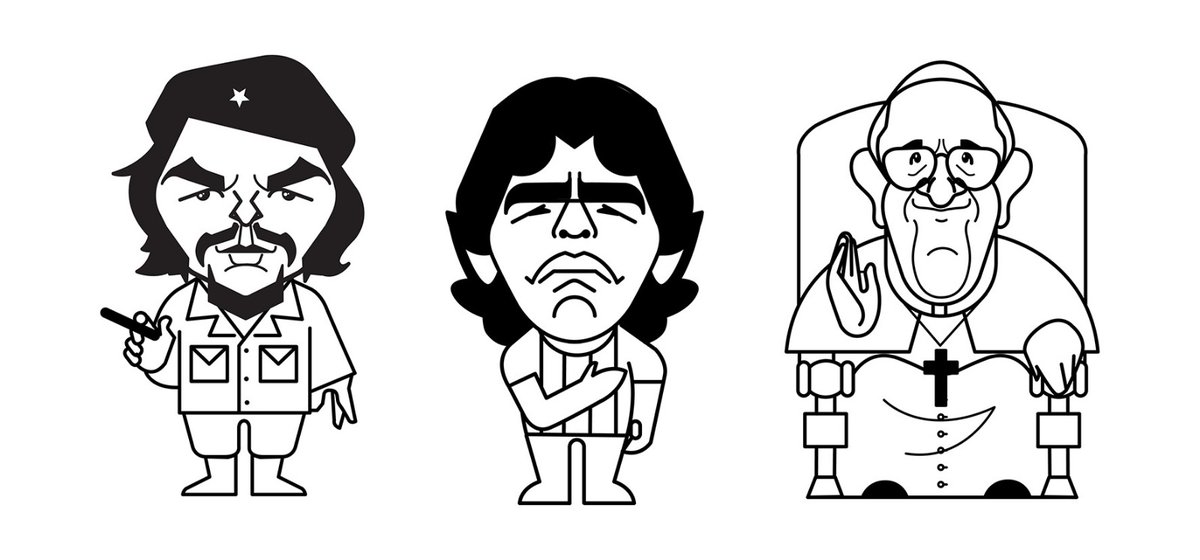 El Che, Diego y Francisco. Argentina, fábrica de rebeldes globales.
