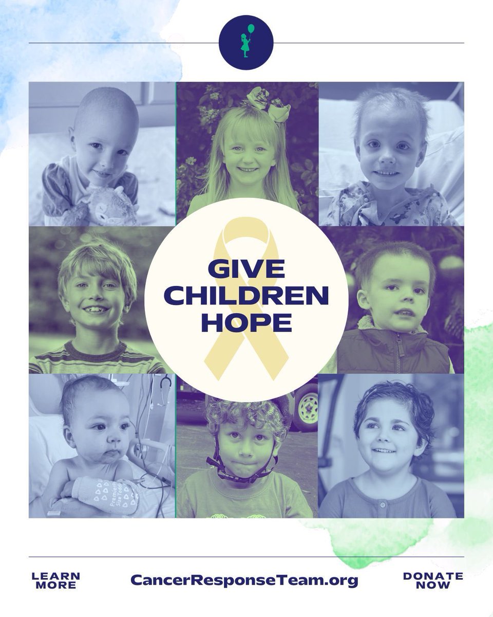 If we all reposted anything #ChildhoodCancer related, we may get our Children’s voices heard.  🎗️