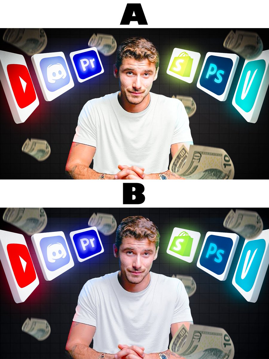 RFabrik's tweet photo. Hello guys here is my latest thumbnail design just let me know what you think of it and hepl me chose witch one is better.

A/B https://t.co/bT1LE5iGWB