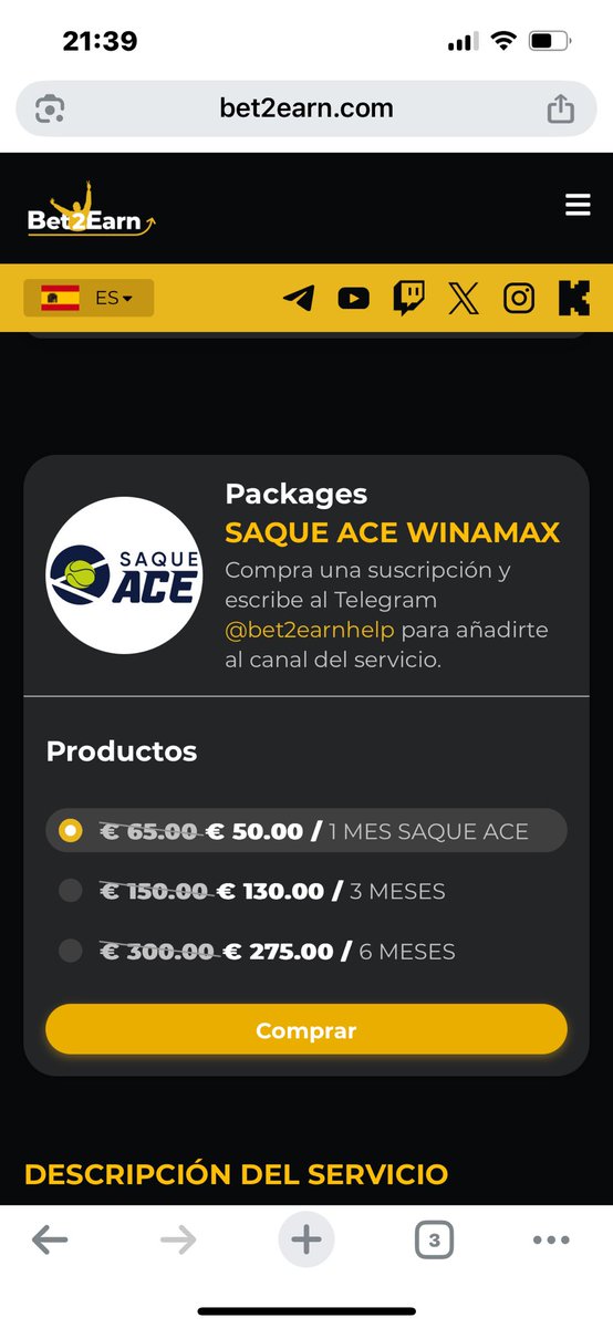 saque_ace's tweet photo. Pues si, empezamos con un ✅

2-0 de DIALLO que salió cómodamente ante un Alborán que llevaba sin jugar desde 2024. La ℹ️ era 🔝

Abril +52.8 de Yield 📈 en el servicio outbet con 8/9 picks ✅ y el año en 18% de Yield 💰 

👉 https://t.co/YpdTnsFOLJ

👉 https://t.co/lHu2jHMfZf https://t.co/qkhGnylvyp