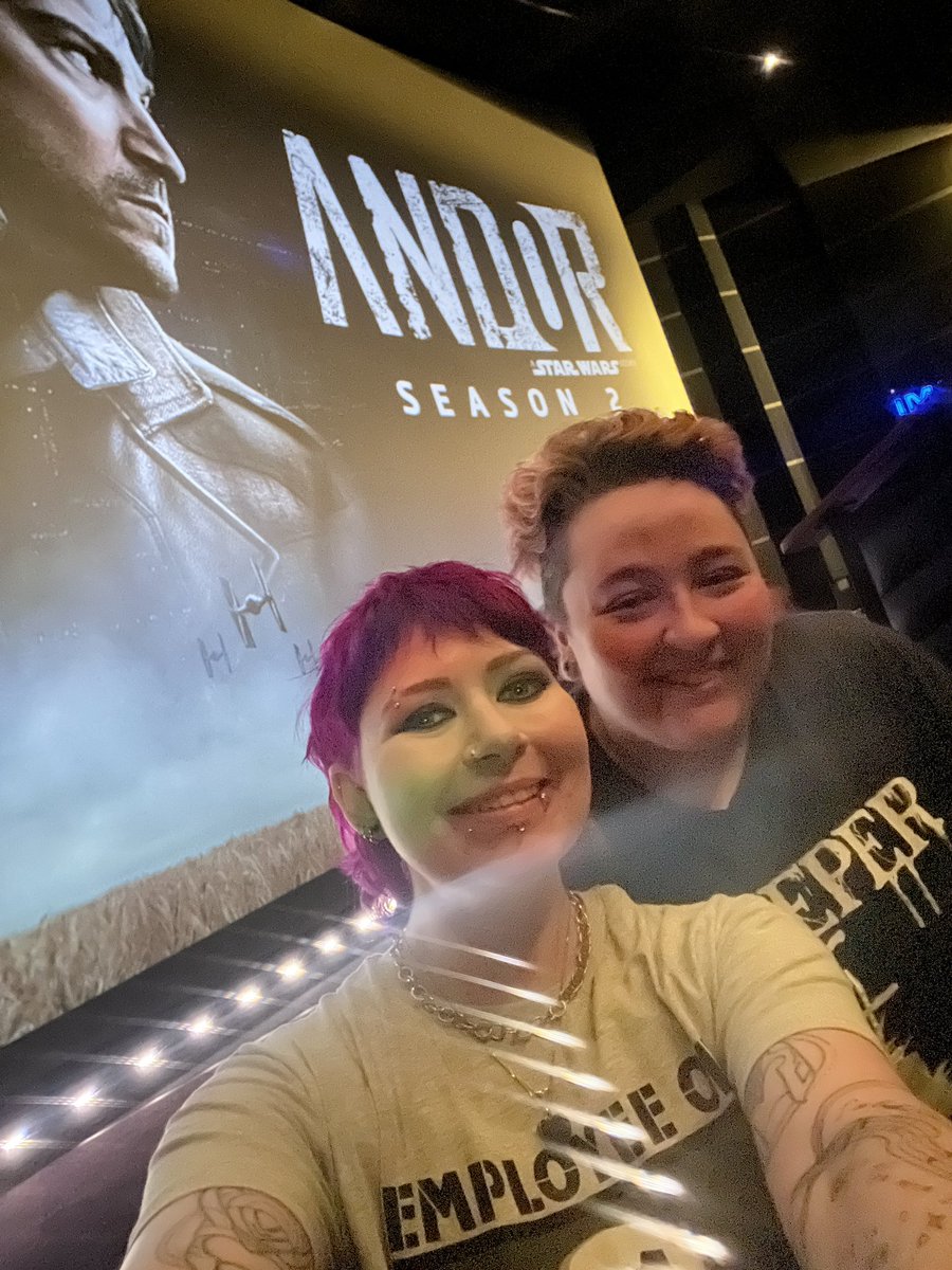 creationsbyART's tweet photo. Andor crew screening! 💘 https://t.co/5mMRVlJkDG