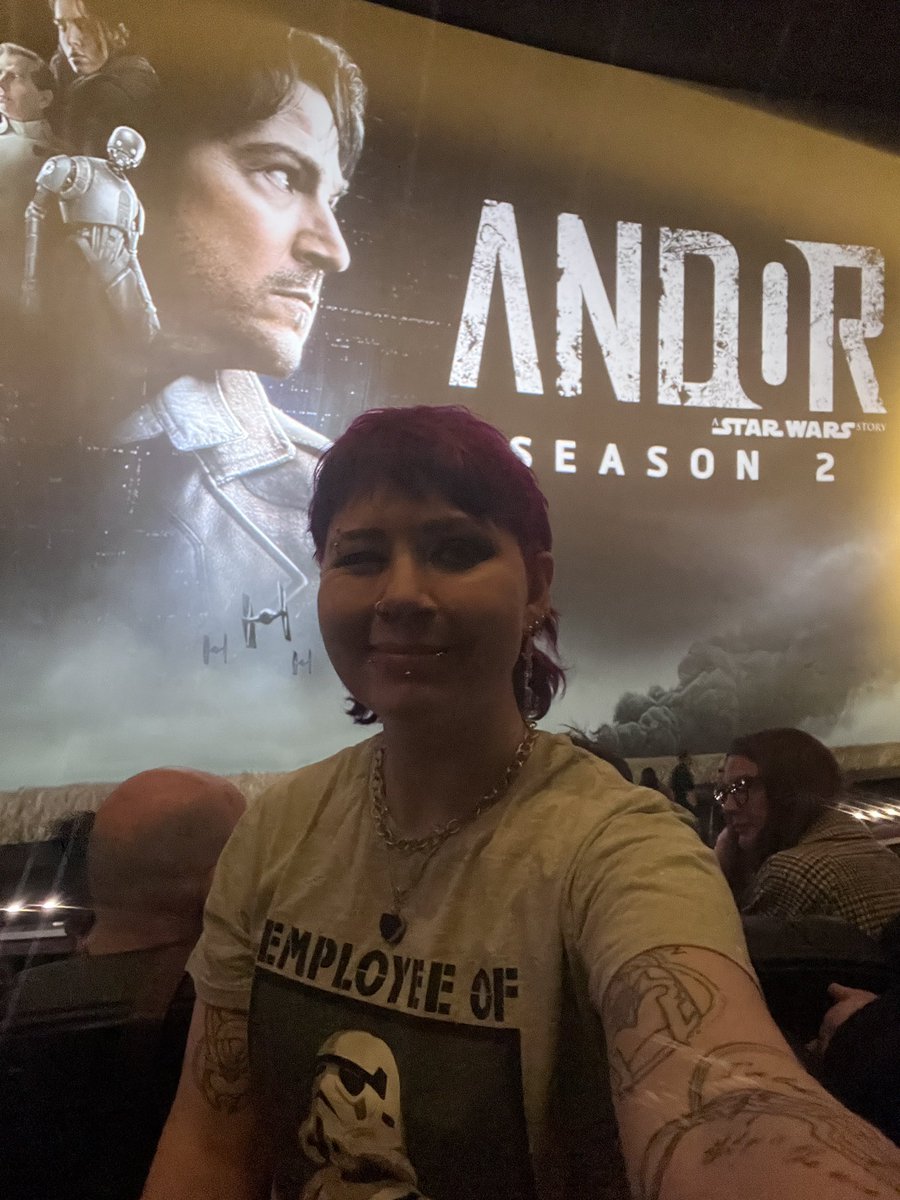 creationsbyART's tweet photo. Andor crew screening! 💘 https://t.co/5mMRVlJkDG