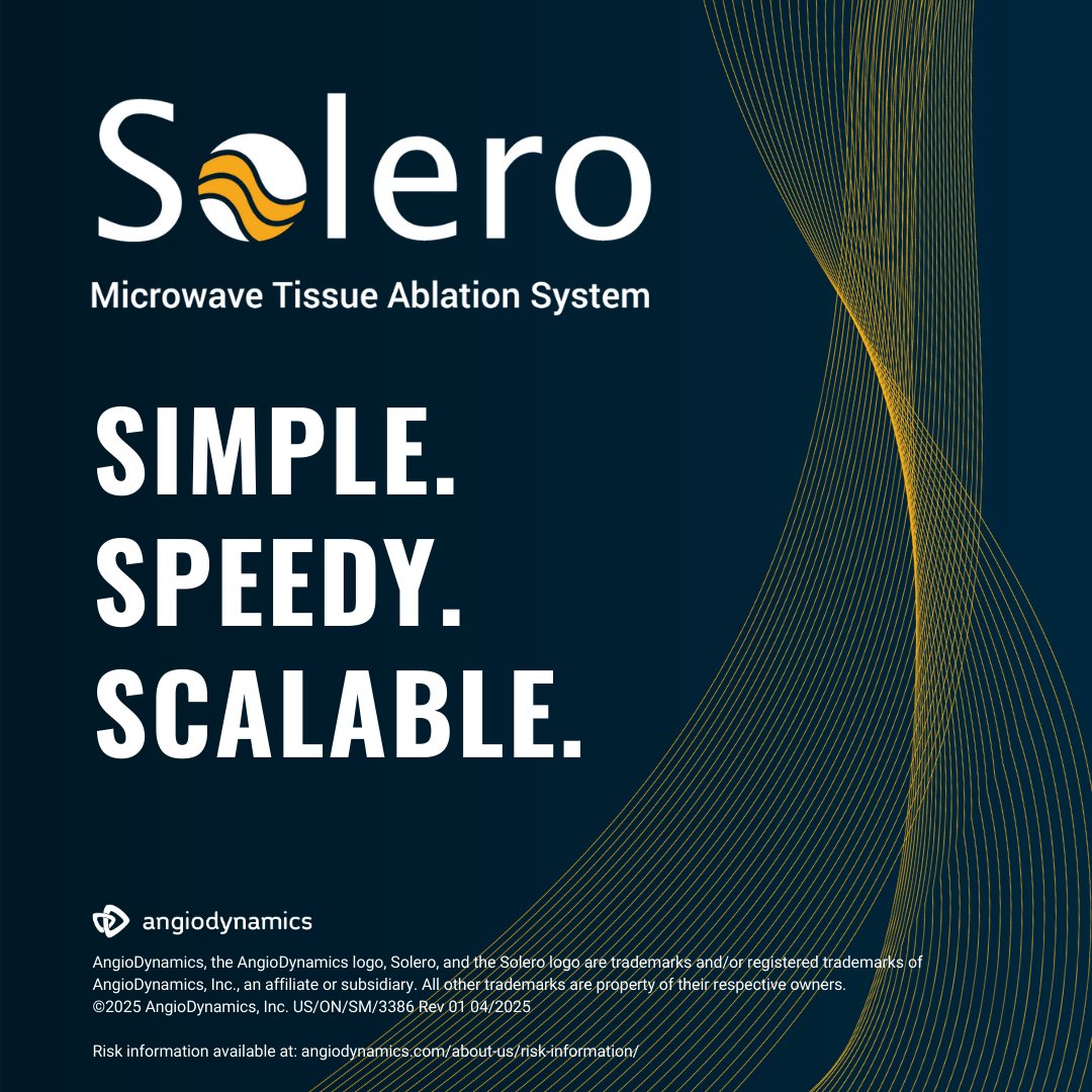 The Solero Microwave Ablation System: Power, Precision, and Performance

The Solero Microwave Ablation System is ready to meet the moment. The Solero technology is built for reliability, efficiency, and versatility across a broad range of soft tissue ablation procedures.

We’re