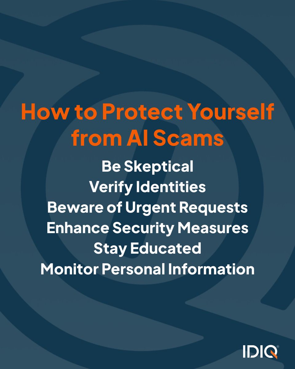 From deepfake phone calls to urgent phishing texts, today's scammers are using advanced AI technology to deceive and manipulate you.

Learn about key trends to help keep yourself and clients protected: pulse.ly/nnjdinkmiq