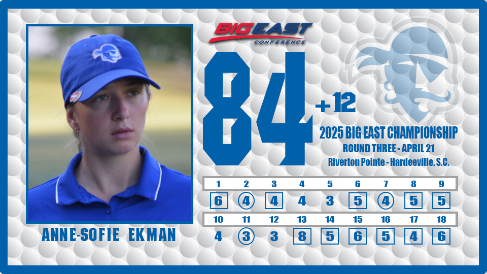 SHUWGolf's tweet image. Anne-Sofie Ekman was subbed in for round three and she carded a 12-over-par, 84.
#HALLin β³π΄ββ οΈπ΅βͺ