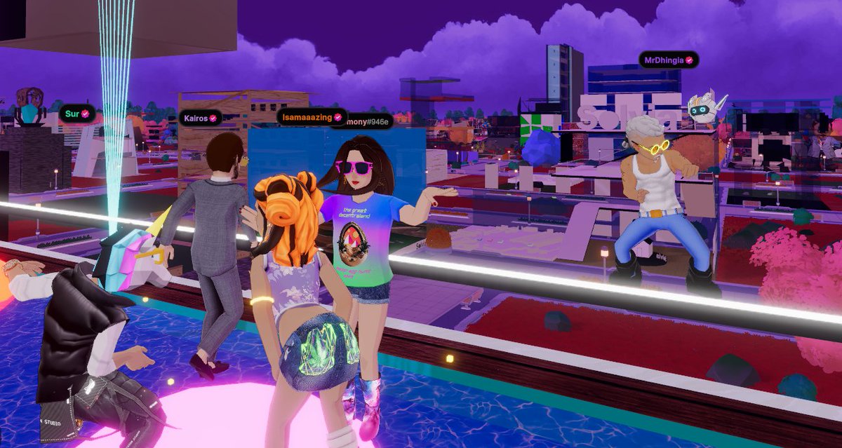 Happy 2 years anniversary of UnMondays !!!! <a href="/decentraland/">Decentraland</a> <a href="/CBDecentraland/">Decentraland Community</a> <a href="/DCL_Brasil/">DecentralandBrasil</a> <a href="/MrDhingia/">Mr Dhingia</a> <a href="/DhingiaBuilds/">Dhingia Builds</a> <a href="/LadyloveNFT/">LadyLove</a> <a href="/XalaxNFT/">XALAX</a> @Stevame1994 <a href="/o0maska0o/">Maska</a> <a href="/Decentralized44/">Kairos</a> <a href="/Mauhetti_/">Mauhetti</a> <a href="/multinft/">MULTI</a> <a href="/isamazing_isa/">Isa</a> <a href="/vtatveth/">VTATV</a> <a href="/stoney_eye/">StoneyEyeStudios</a> <a href="/SteveSaiko/">Steve Sai</a> <a href="/DCLMETATIGER/">-METATIGER- 🇩🇪</a> <a href="/KimboNFT/">Kim Currier</a>