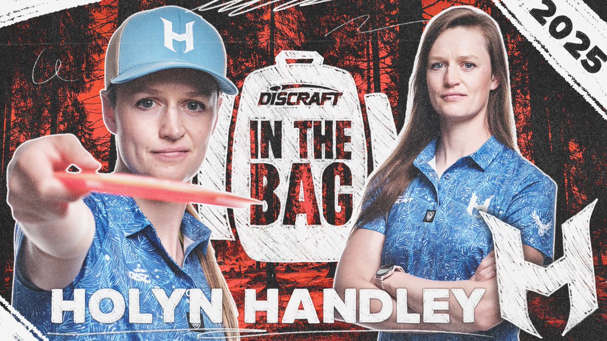 In this video below, we're getting a behind-the-scenes look at the discs that Elite Team member Holyn Handley has chosen for her 2025 bag! Watch now and see how her disc selection has evolved in the last year! 🙌  - youtu.be/3ktMJsc1fKU?si…