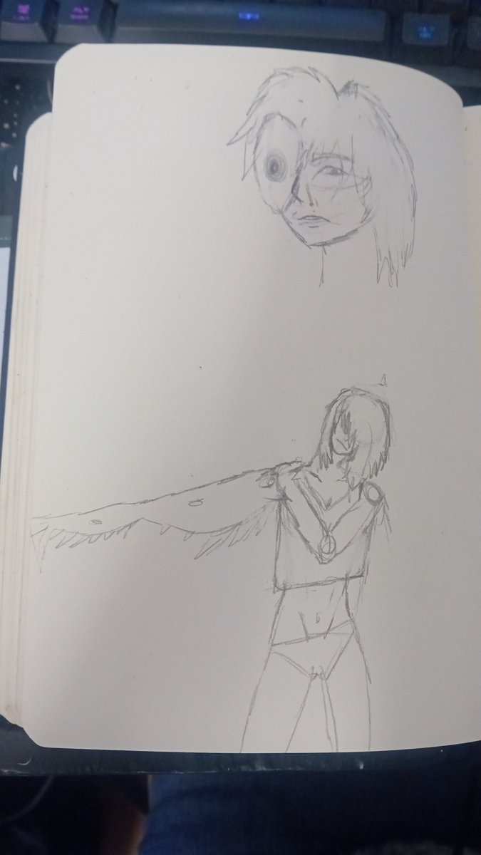 Sp0ilerSp0iler's tweet image. //designing a cool bug girl do you guys like her