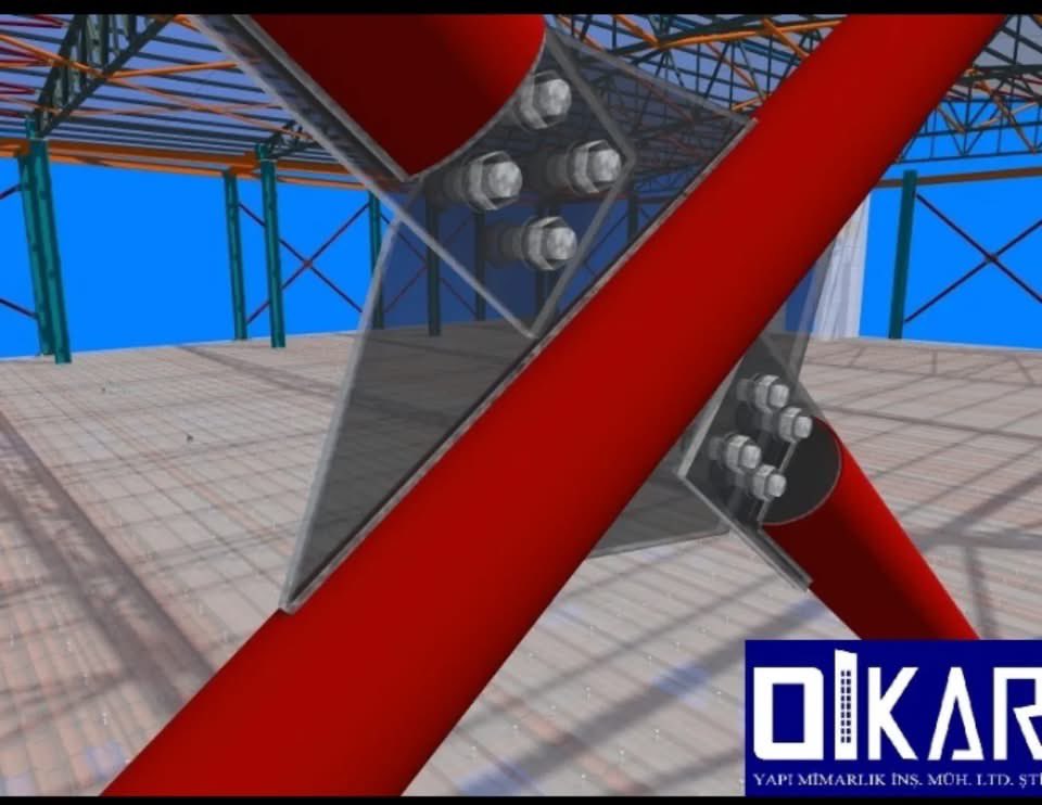OlugBilge's tweet photo. Taban alanı 1500 m2 olan 3000 m2 inşaat alanına sahip fabrika binasının çelik tasarım projeleri ve hesapları OLKAR YAPI MÜHENDİSLİK LTD. olarak tarafımızdan yapılmıştır. https://t.co/960bBGkbEE