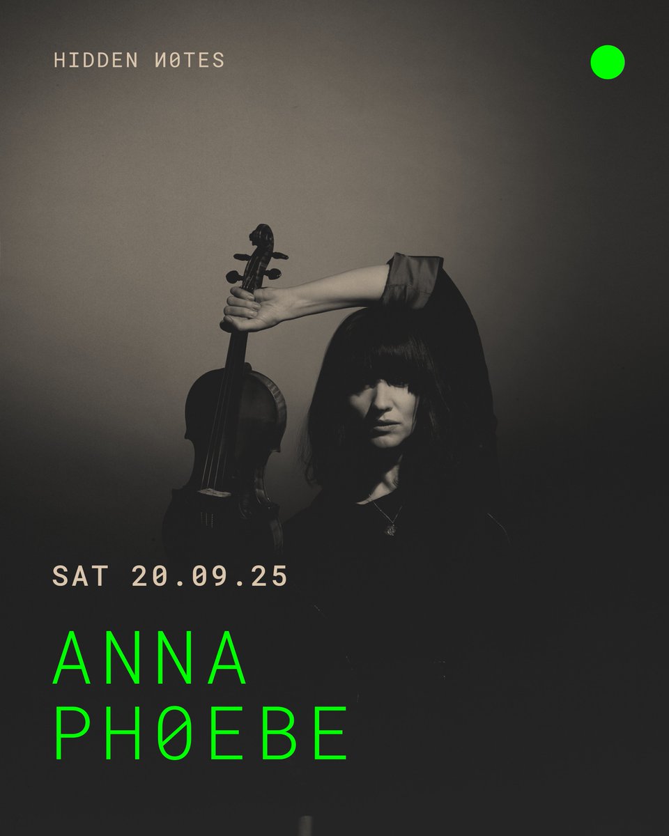 HiddenNotes_'s tweet image. Hidden Notes Festival  
Vol.5 20-21.09.25  
Stroud. Gloucestershire. UK.
@AnnaPhoebe 
hiddennotes.co.uk/hn-2025 💚