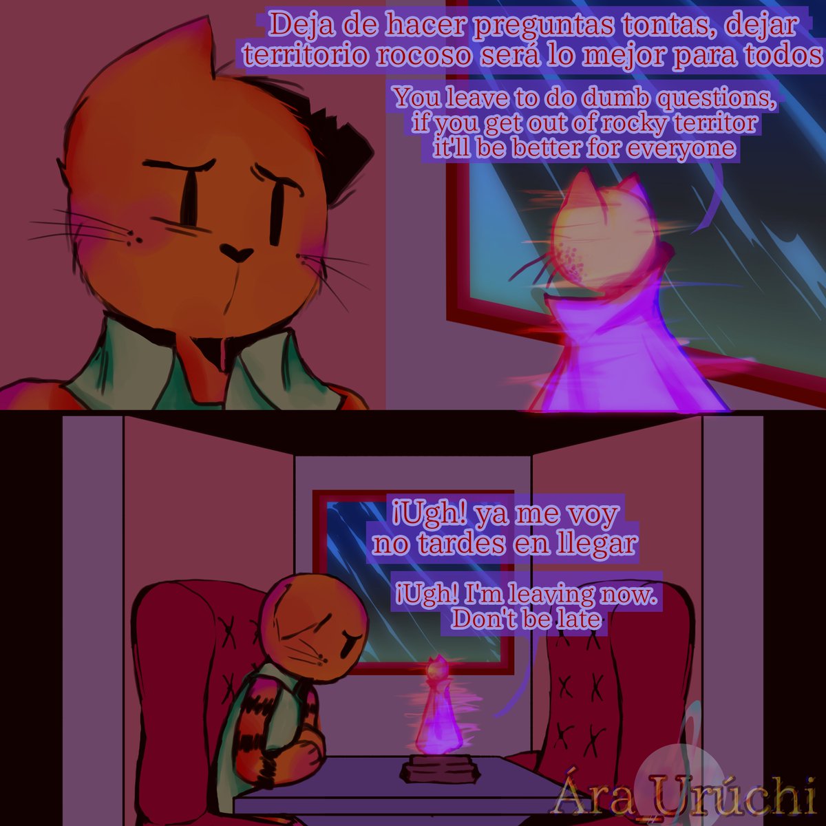 AndreDraw3's tweet image. "No te vayas" Querelles-AU 1/???

#dogman #dogmanau #petey #detey #dogmanxpetey