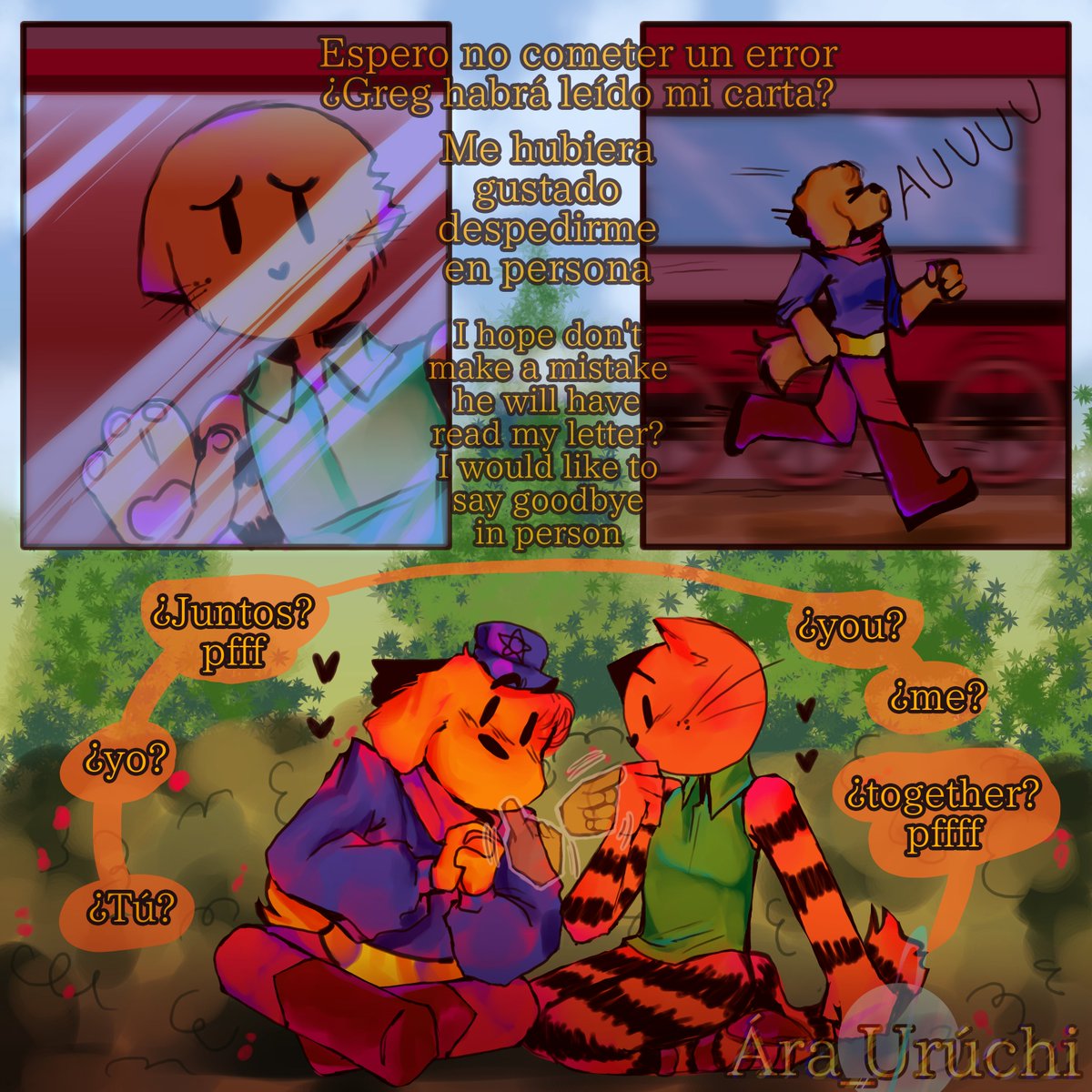 AndreDraw3's tweet image. "No te vayas" Querelles-AU 1/???

#dogman #dogmanau #petey #detey #dogmanxpetey