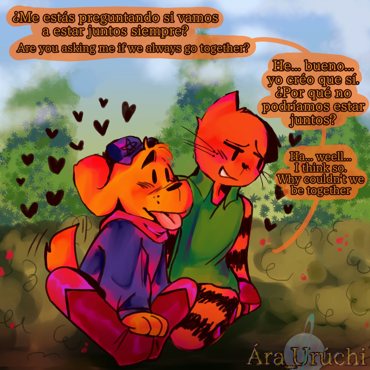 AndreDraw3's tweet image. "No te vayas" Querelles-AU 1/???

#dogman #dogmanau #petey #detey #dogmanxpetey