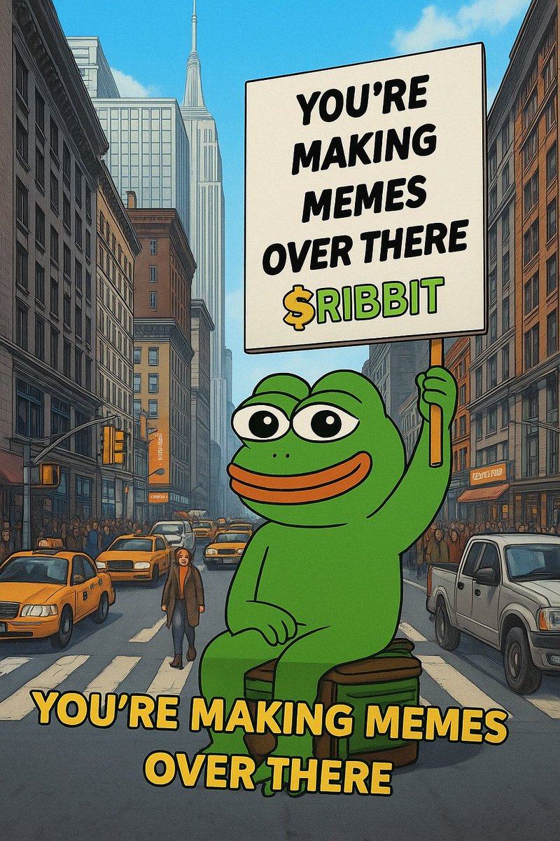 Join $RIBBIT 🐸 tweet media
