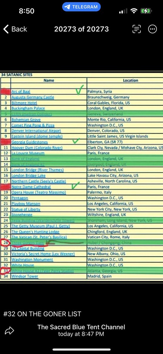 JFK19thPres's tweet photo. @JohnDParody Implode that satanic temple. #RodsOfGod itโs on the list of 34 https://t.co/kgDjw0W0Zu