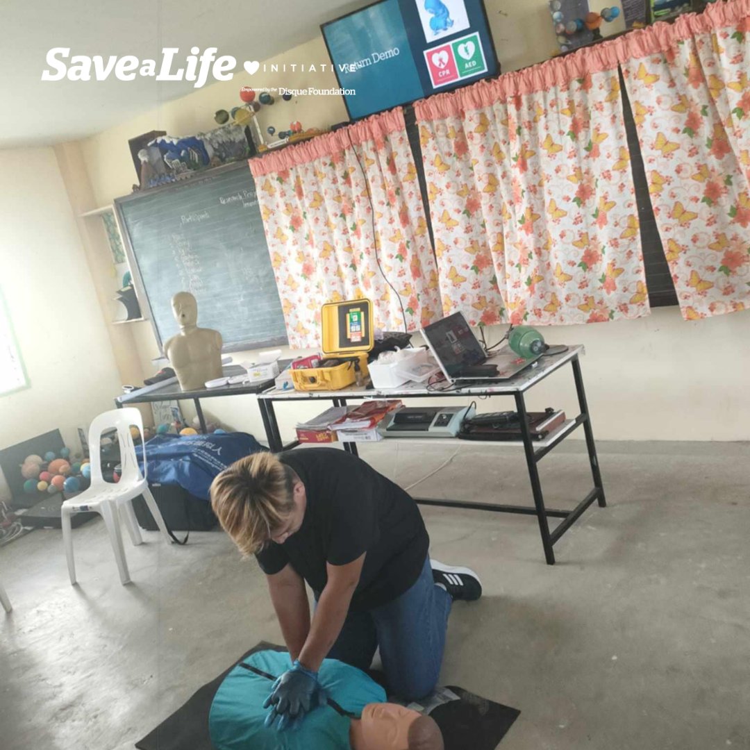 SaveaLifeInit's tweet photo. Huge shoutout to our amazing SALI Trainer, Ray Banasia! 🎉

He recently equipped 22 people with vital CPR, AED &amp; First Aid skills during his fantastic training on March 31st. Imagine the impact!

Explore our courses at https://t.co/qt5q0sC2Jp.

#LifeSaver #CPRTraining https://t.co/SKkvN6sClf