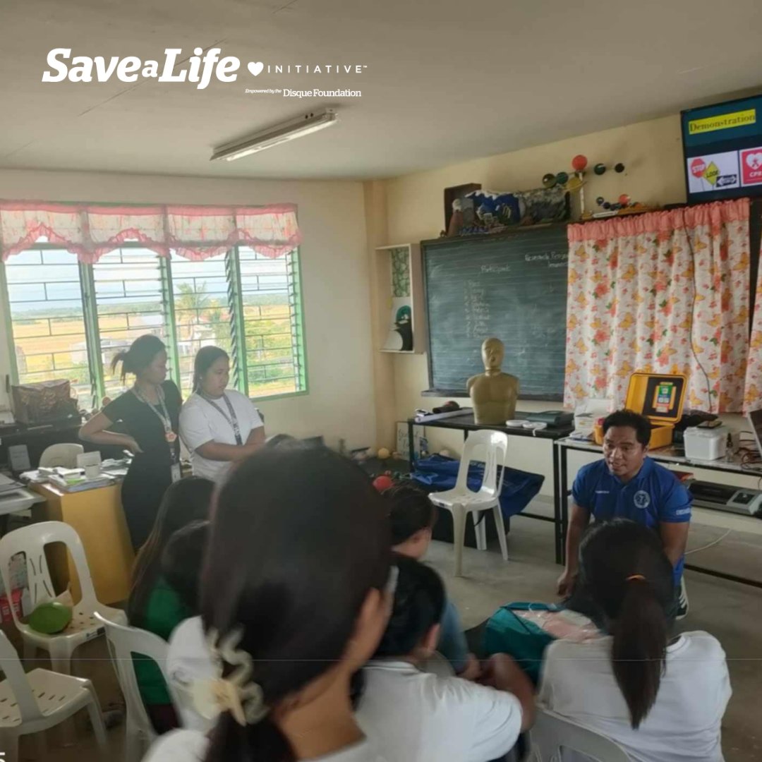 SaveaLifeInit's tweet photo. Huge shoutout to our amazing SALI Trainer, Ray Banasia! 🎉

He recently equipped 22 people with vital CPR, AED &amp; First Aid skills during his fantastic training on March 31st. Imagine the impact!

Explore our courses at https://t.co/qt5q0sC2Jp.

#LifeSaver #CPRTraining https://t.co/SKkvN6sClf