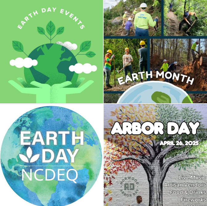 Looking for 🌎Earth Day or🌲Arbor Day activities? Our calendar is your hub for events across NC! Many are on Earth Day but several continue through April, including festivals, educational programs and volunteer opportunities. web.eenorthcarolina.org/core/event/cal… #NCEarthDay