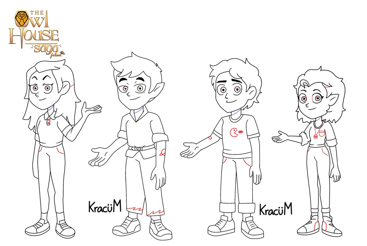 Kiari2S's tweet photo. Toh Saga Future Concept art (2/25) Friends of Ambher, can you guess who they are?🎒📓🏐 #TOHFuture #TohFanchild #TohAU #TohHeadcanon #AmbherClawthorneBlight #TohAmbher #TohSagaFuture #TheOwlHouseAU #TOHF https://t.co/xba9epRnrl