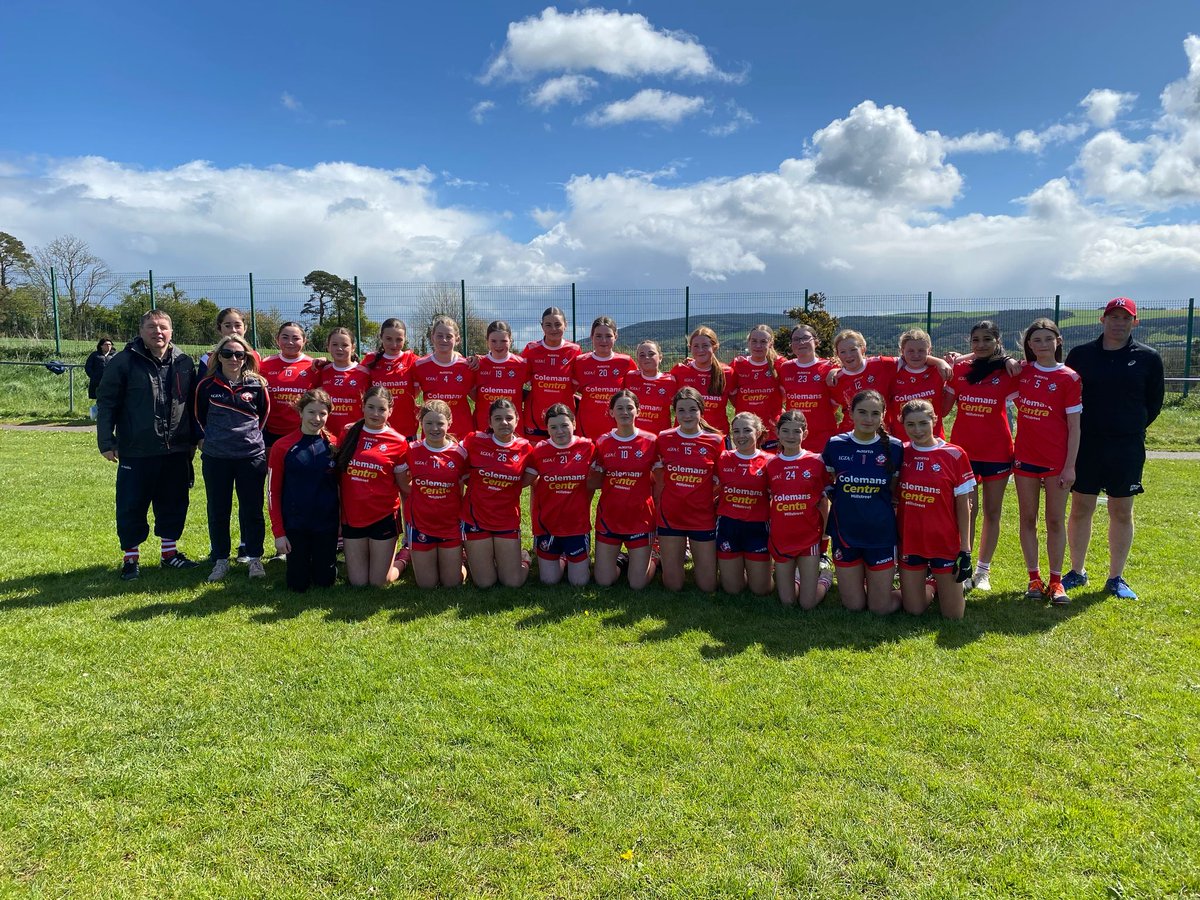 Well done to our Dromtarriffe LGFA girls who took part in Féile in Mallow today