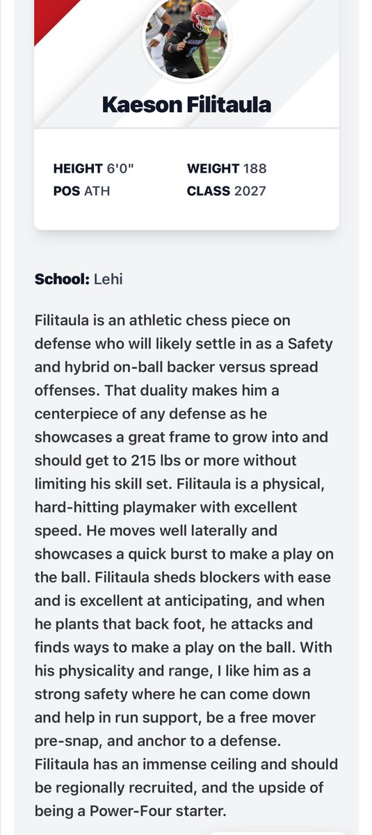 thank you for the write up. 🔥🔥🔥<a href="/Andy_Pham1/">Andy</a> 
#AGTG #LOD 

<a href="/Coachhf85/">Coach HF</a> 
<a href="/BrandonHuffman/">Brandon Huffman</a> 
<a href="/CoachUso/">Uso Olivé</a> 
<a href="/LehiFootball/">Lehi Football</a> 
<a href="/SlingintheP/">Slingin’ the Pill Media™️</a> 
<a href="/PrepRedzoneUT/">Prep Redzone Utah</a> 
<a href="/utahpreprag/">Utah Prep Rag</a>