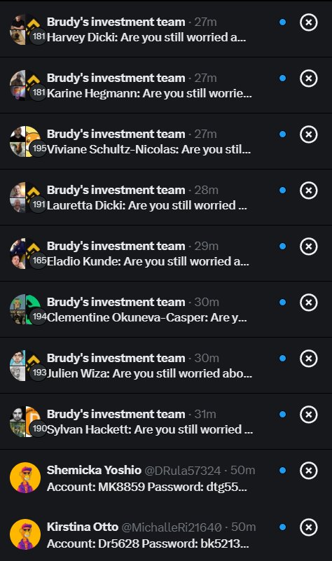 I might actually close my DMs, wtf is this shit