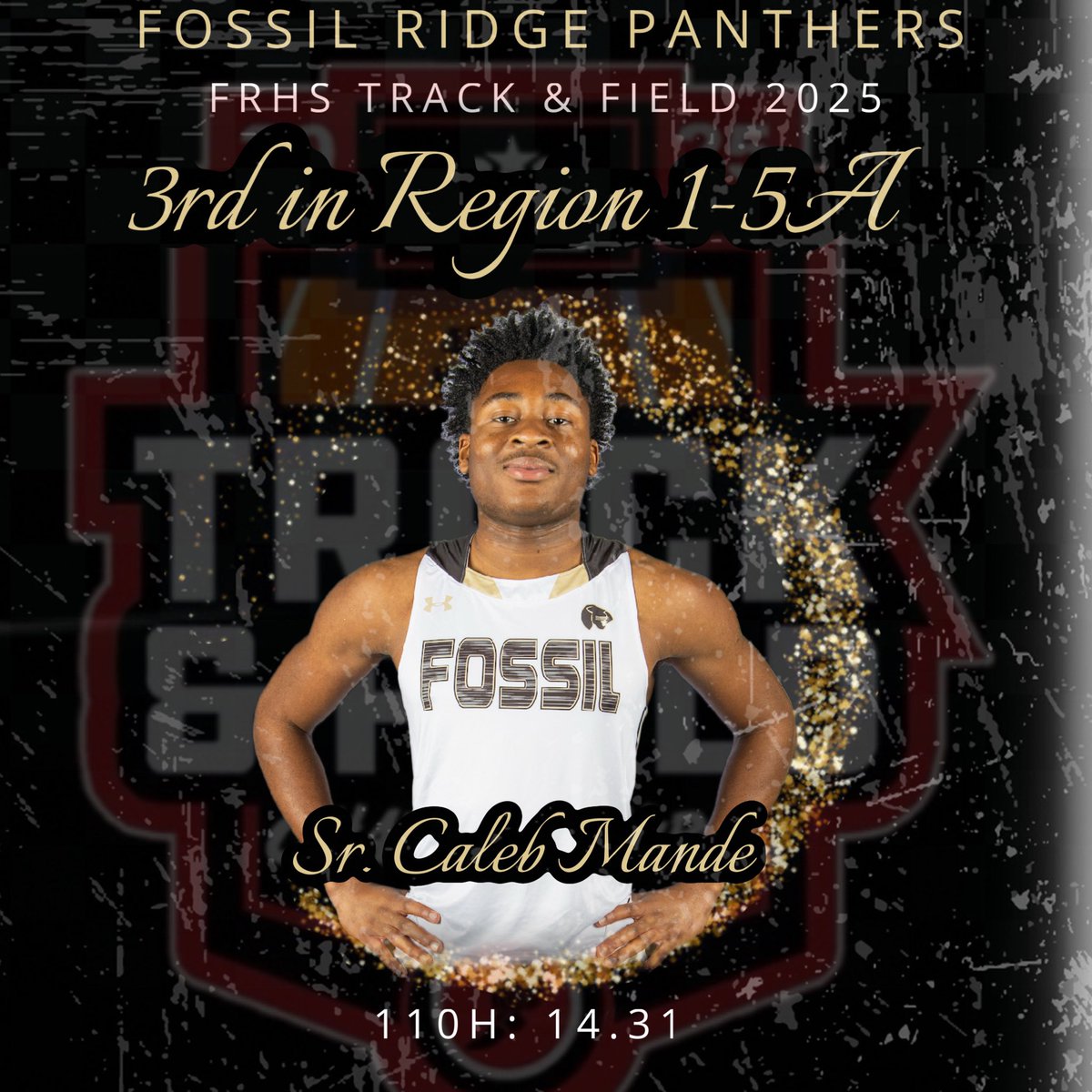Fossil Ridge High School Boys Track & Field (@frhstrackfield) on Twitter photo Senior Caleb Mande
KELLER FOSSIL RIDGE
2025 3rd Place REGION 1-5A
110H: PR 14.11
300H: PR 38.37
<a href="/calebmande07/">Caleb Mande</a>
#LETSGOPANTHERS Senior Caleb Mande
KELLER FOSSIL RIDGE
2025 3rd Place REGION 1-5A
110H: PR 14.11
300H: PR 38.37
<a href="/calebmande07/">Caleb Mande</a>
#LETSGOPANTHERS