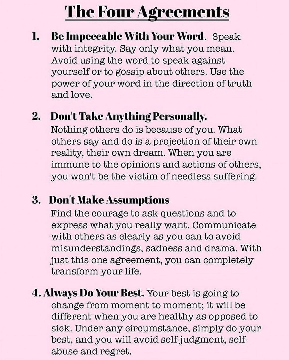 The Four Agreements