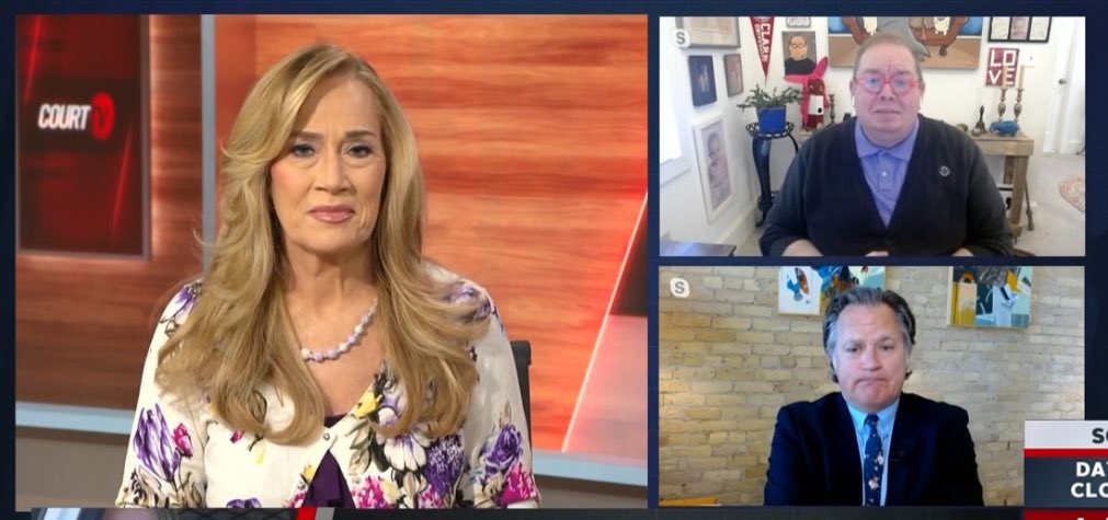 Adriienne F (@imadriienne) on Twitter photo wooohoo!๐คฉ tuned into <a href="/CourtTV/">Court TV</a> and so awesome seeing our #JASH judge <a href="/AshleyCourtTV/">Ashley Willcott</a> <a href="/jackrice/">Jack Rice</a> <a href="/lawyerschiff/">Joshu๐
ฐ๏ธ Schiffer</a> back on this monday!๐๐๐ผ
<a href="/CourtTV/">Court TV</a> wooohoo!๐คฉ tuned into <a href="/CourtTV/">Court TV</a> and so awesome seeing our #JASH judge <a href="/AshleyCourtTV/">Ashley Willcott</a> <a href="/jackrice/">Jack Rice</a> <a href="/lawyerschiff/">Joshu๐
ฐ๏ธ Schiffer</a> back on this monday!๐๐๐ผ
<a href="/CourtTV/">Court TV</a>