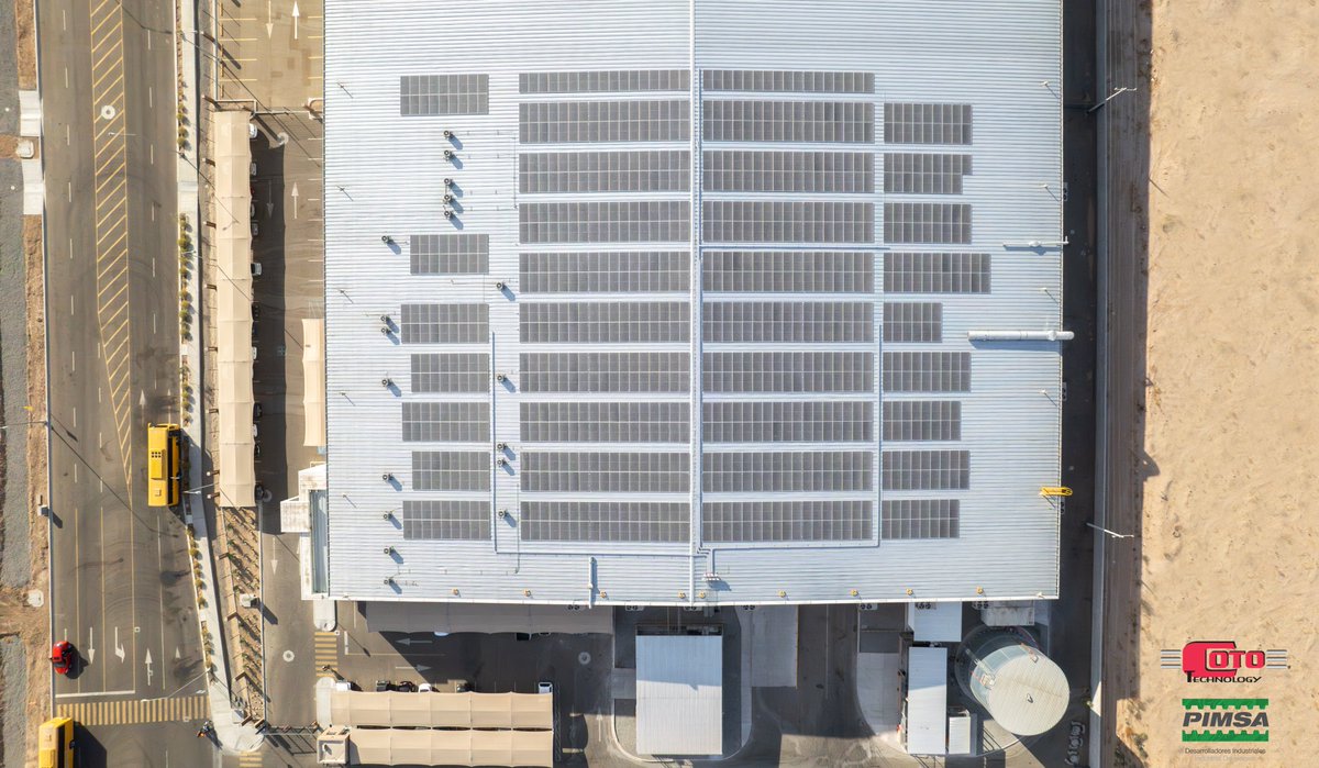 COTO Technology, a tenant of PIMSA, installed 926 solar panels with a capacity of generating more than 800 kW of clean energy annually. 316 tons of CO₂  emissions are saved annually.

PIMSA is proud and supportive of these efforts by our clients. ☀️⚡🔋