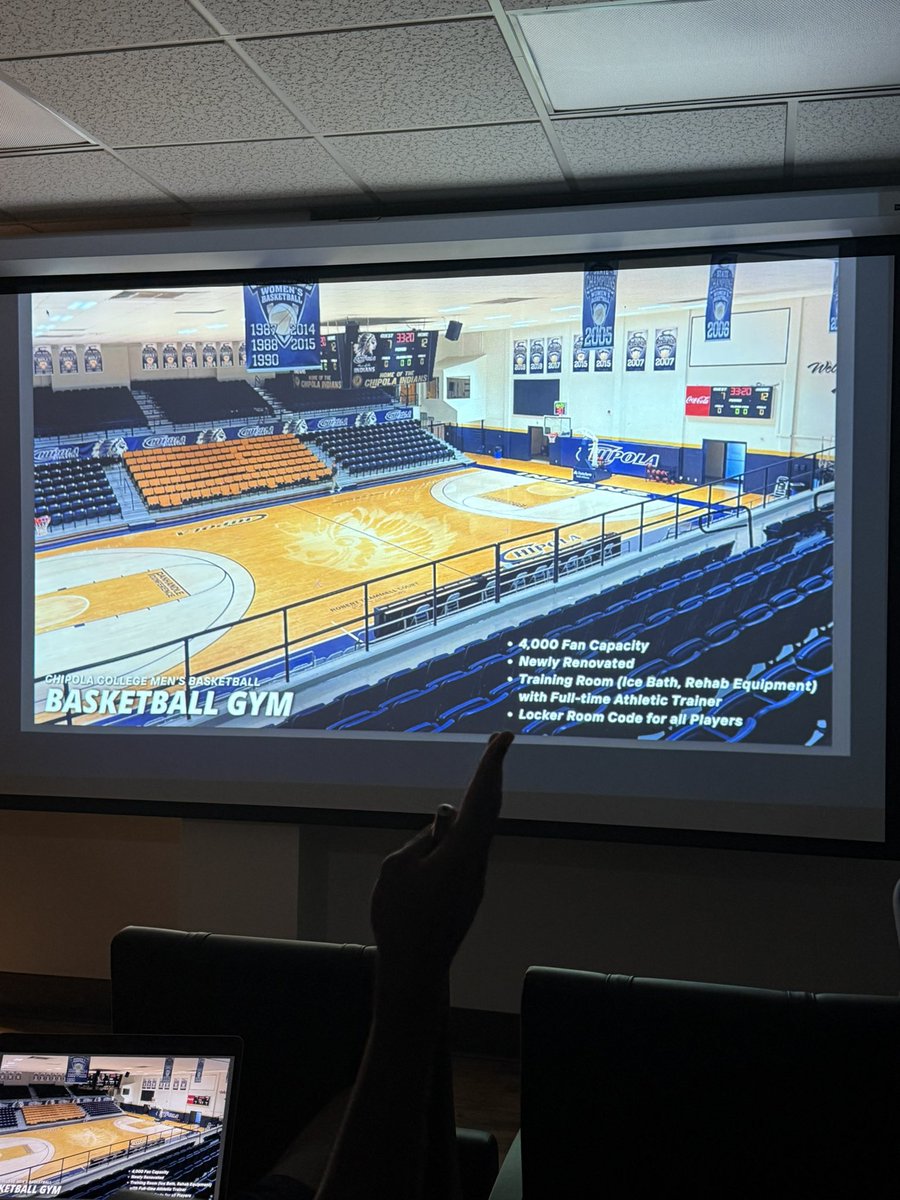 Had a great time visiting Chipola College!
<a href="/ChipolaHoops/">Chipola Hoops</a> <a href="/ChipolaNation/">Chipola Athletics</a> 🤍💙