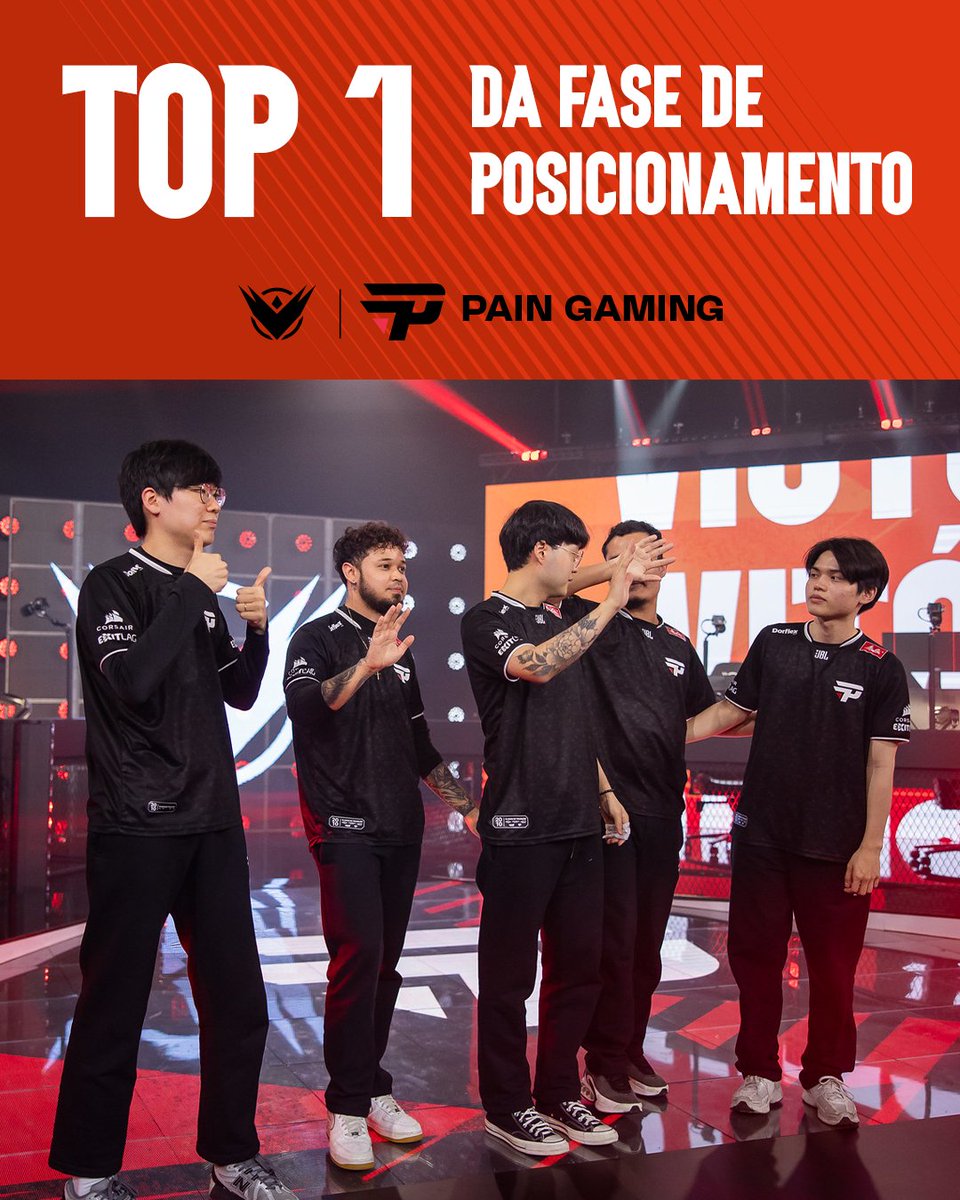 CBLOL's tweet photo. A Fase de Posicionamento da #LTASul está encerrada, e a @paiNGamingBR termina como a primeira colocada!

Os Tradicionais embalaram um 3-0 na Super Semana, assim como a @LOUDgg. 

Voltamos no próximo sábado, em novo horário (12h), com a Fase de Grupos. Agora é Md3! https://t.co/zCXgQOXQxq